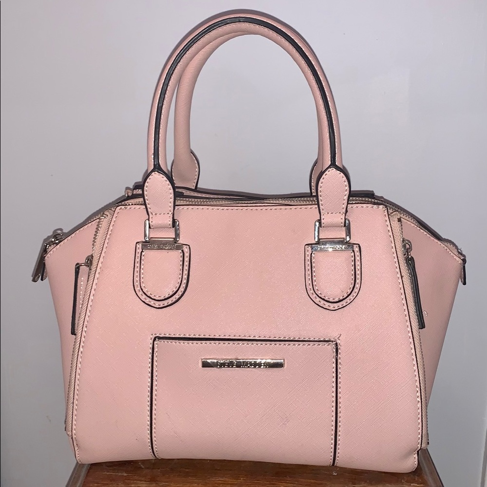 Large light pink Steve Madden purse